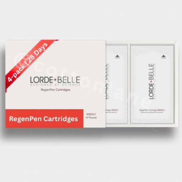 NIB Lorde + Belle CARTRIDGES ONLY for RegenPen 28-Day | 4-Week Supply MSRP $39 - Picture 1 of 7